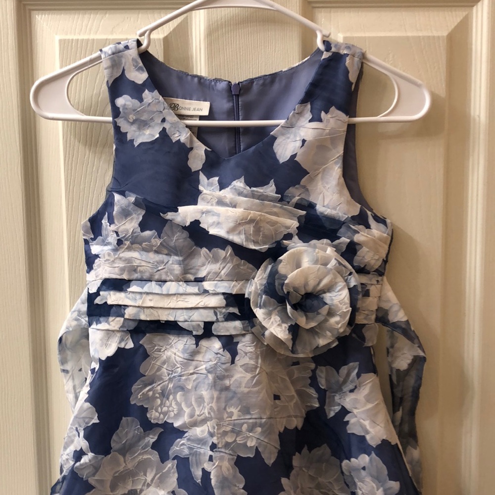 Girls Size 8 Flower Print Dress